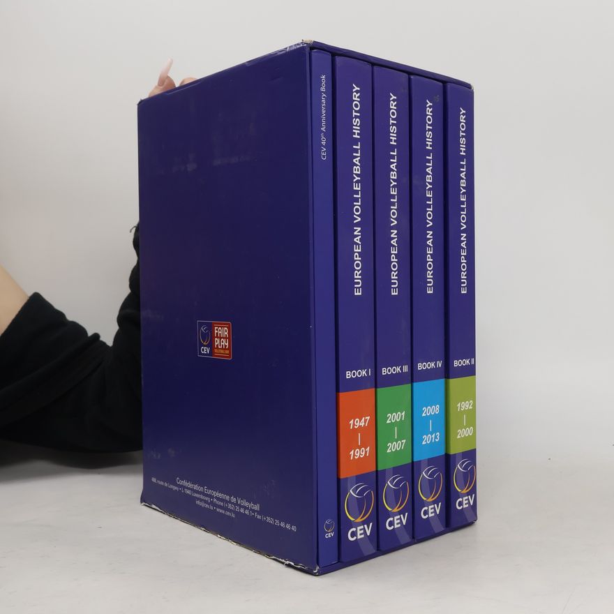 Autorenkollektiv European Volleyball History I-IV/CEV 40th Anniversary Book