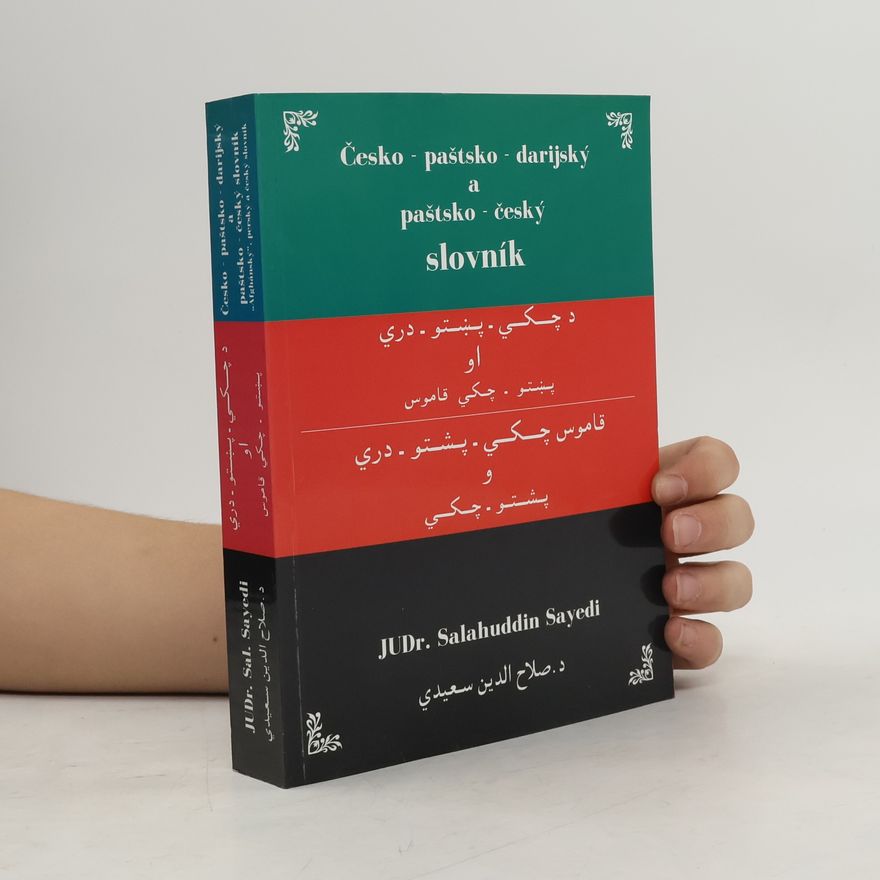 Salahuddin Sayedi Česko-paštsko-darijský a paštsko-český slovník