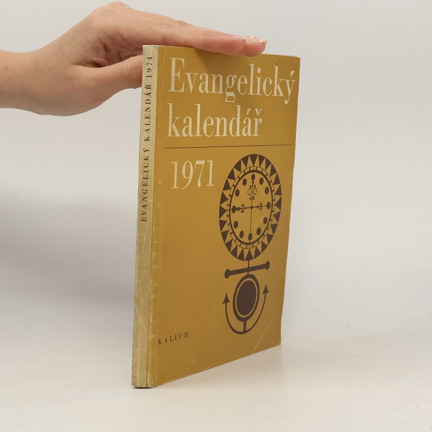Bedřich Blahoslav Bašus Evangelický kalendář 1971