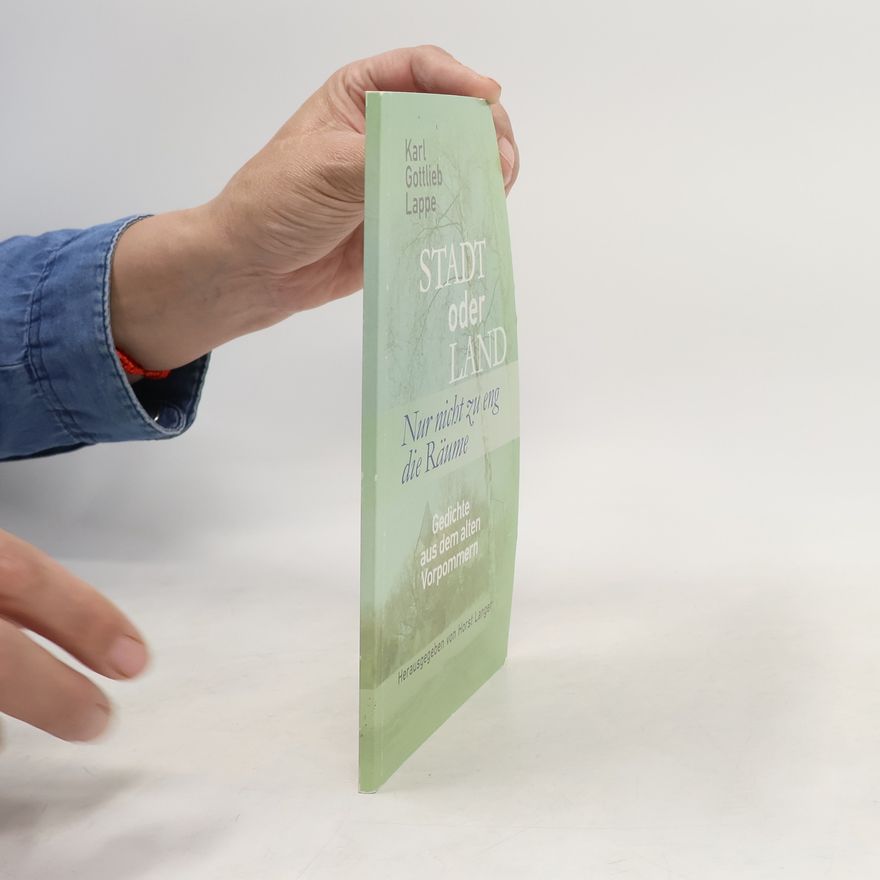 Karl Gottlieb Lappe Stadt oder Land