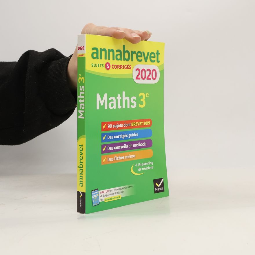 Kolektiv autorů Annabrevet 2020 Maths 3e
