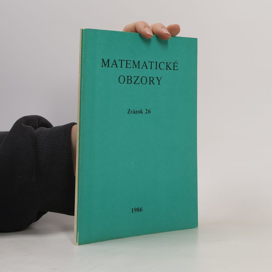 Autorenkollektiv Matematické obzory. Zväzok 26
