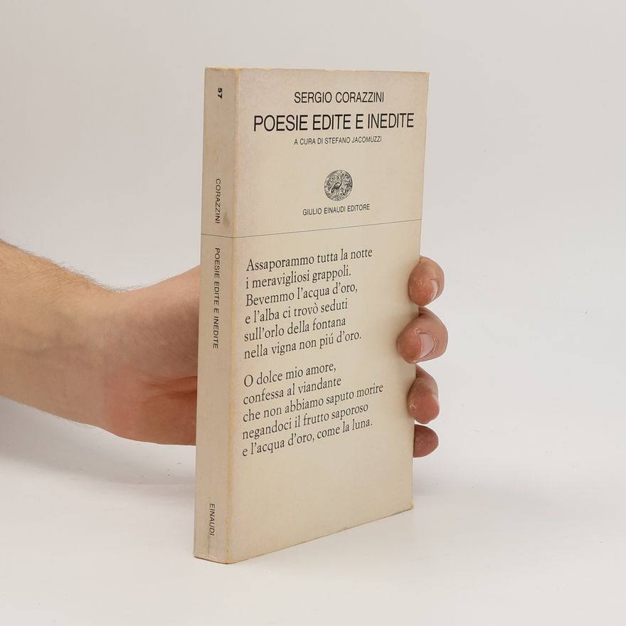 Sergio Corazzini Poesie edite e inedite