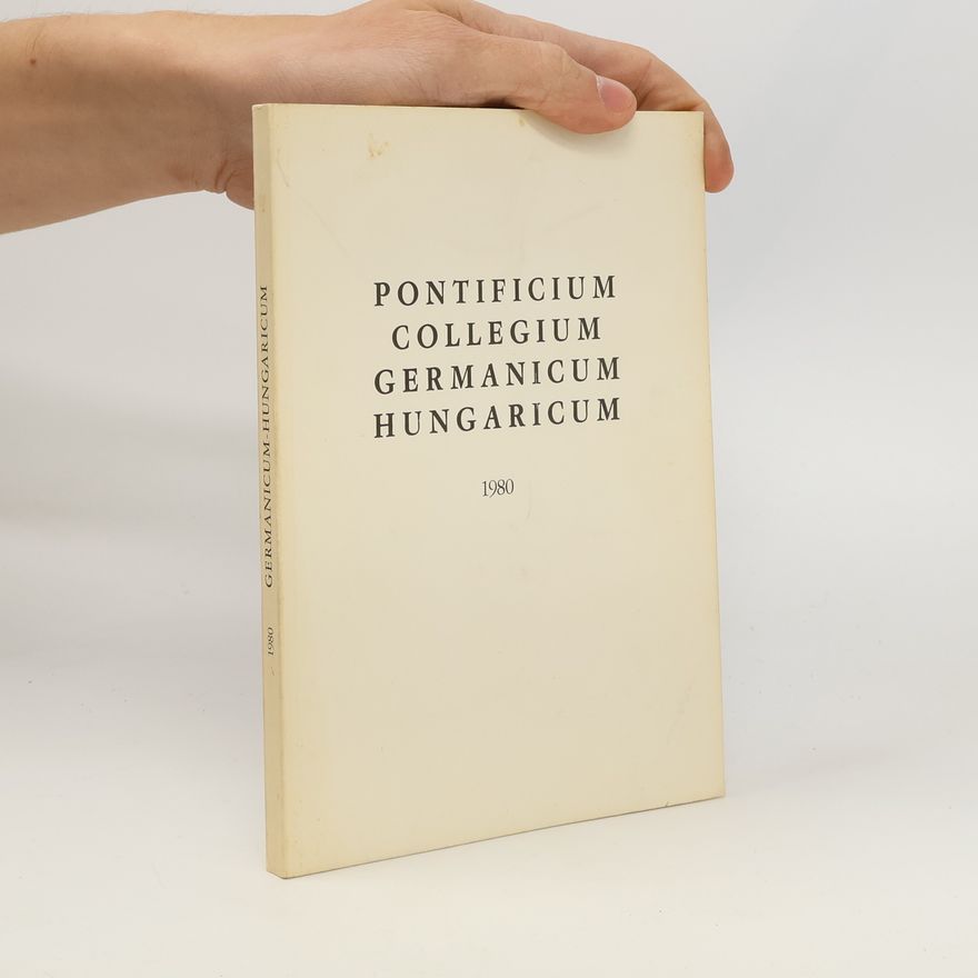Autorenkollektiv Pontificium Collegium Germanicum Hungaricum