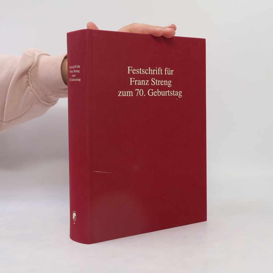 Gabriele Kett-Straub Festschrift für Franz Streng zum 70. Geburtstag