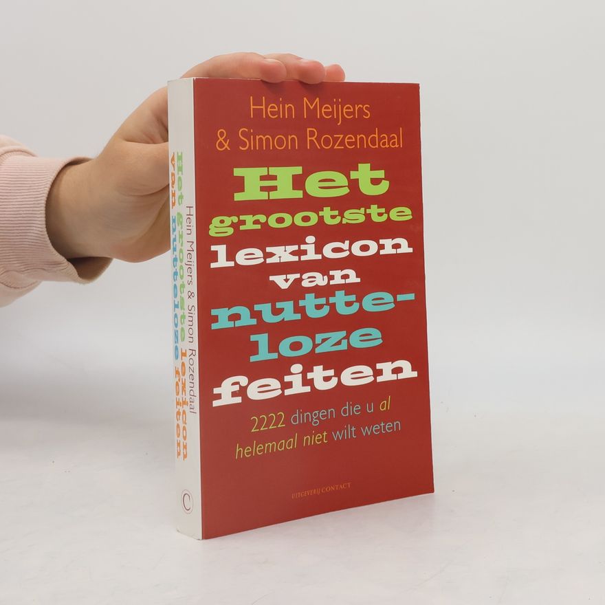 Hein Meijers Het grootste lexicon van nutteloze feiten