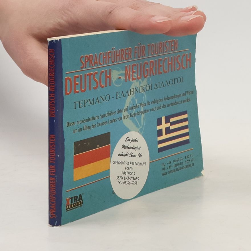 Autorenkollektiv Sprachführer für touristen deutsch-neugriechisch. Γερμανο-ελληνικοι διαλογοι