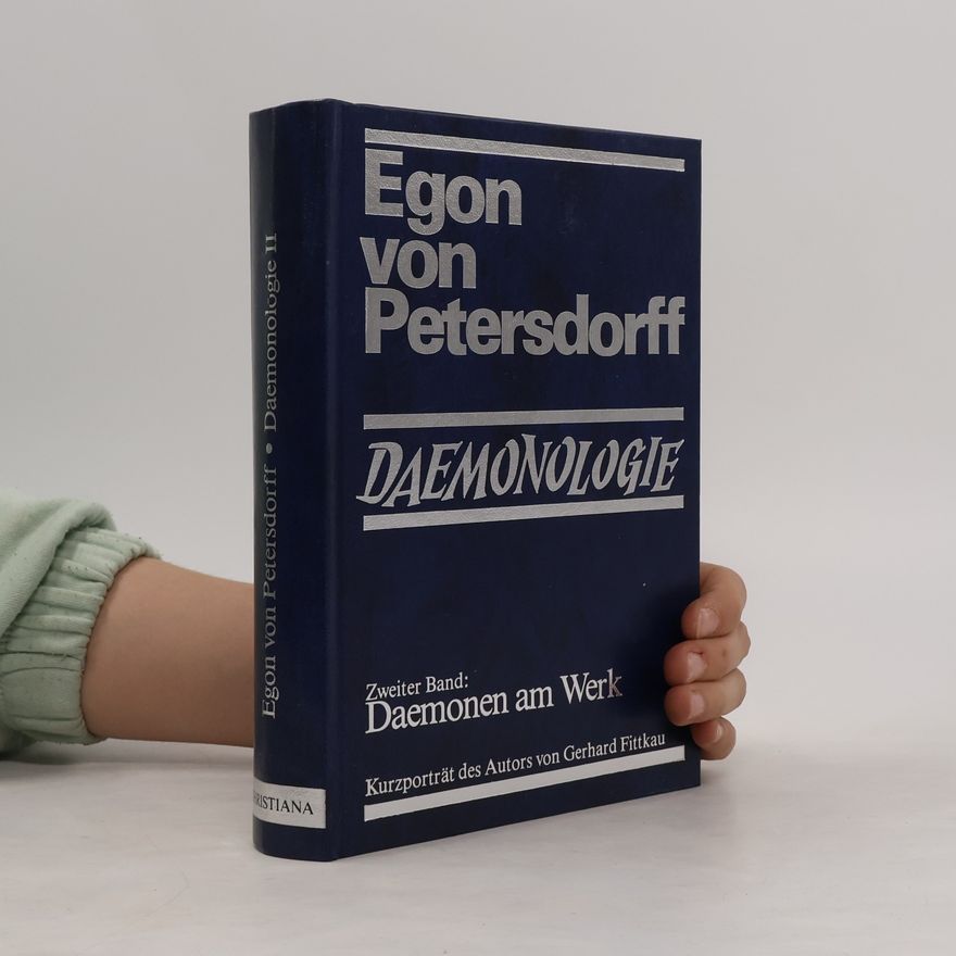 Gerhard Fittkau Daemonologie 2. Daemonen im Weltenplan