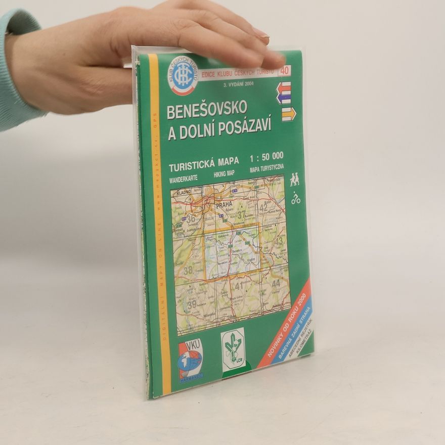 Slovensko) Vojenský kartografický ústav (Harmanec Benešovsko a Dolní Posázaví : turistická mapa 1:50 000 = hiking map = Wanderkarte = mapa turystyczna