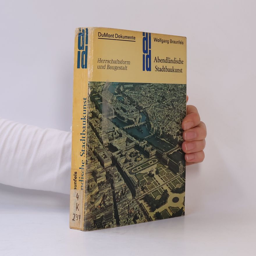 Wolfgang Braunfels DuMont Dokumente: Abendländische Stadtbaukunst