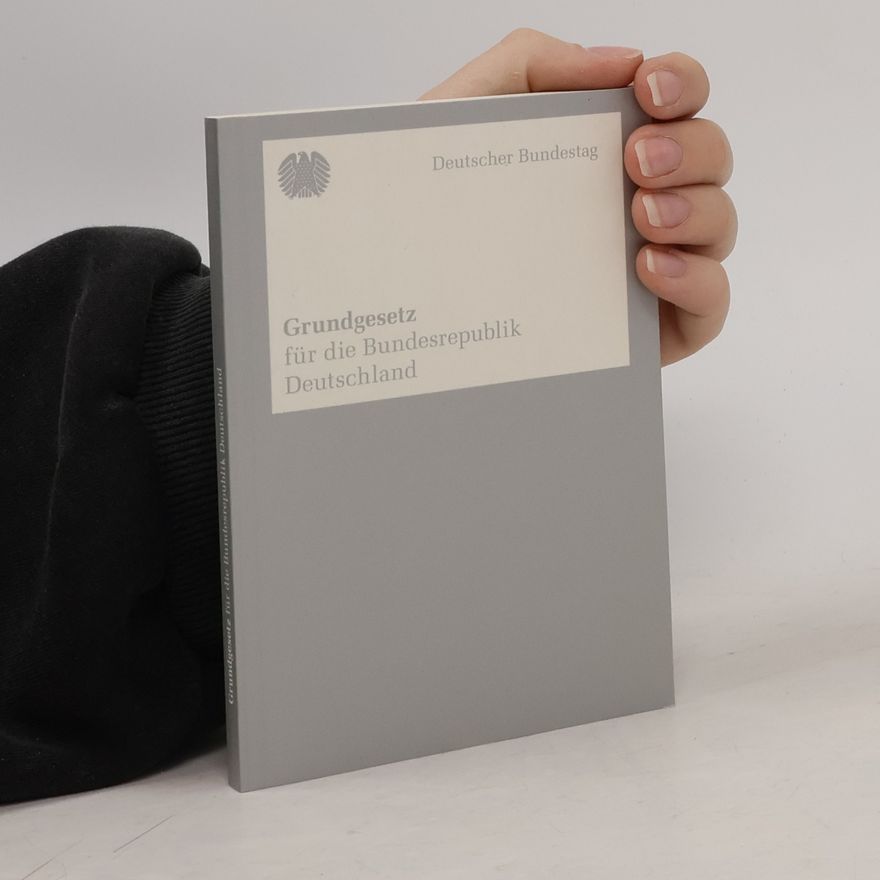 Various authors Grundgesetz für die Bundesrepublik Deutschland