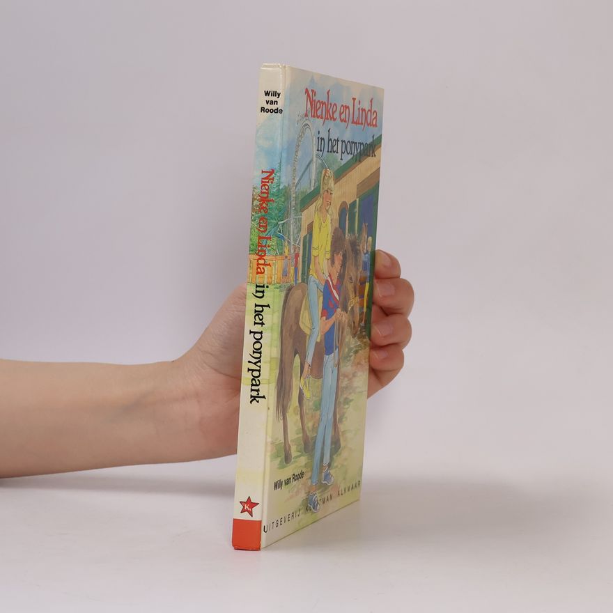 Willy van Roode Nienke en Linda in het ponypark