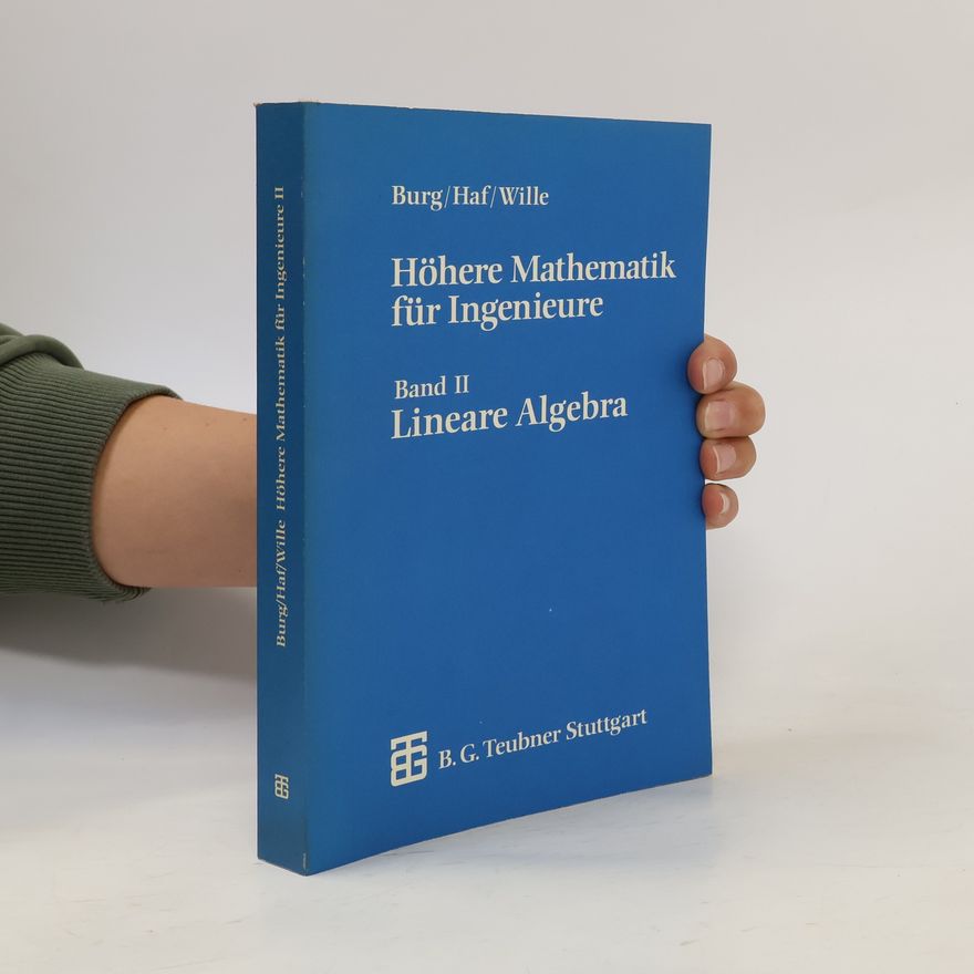 Klemens Burg Höhere Mathematik für Ingenieure