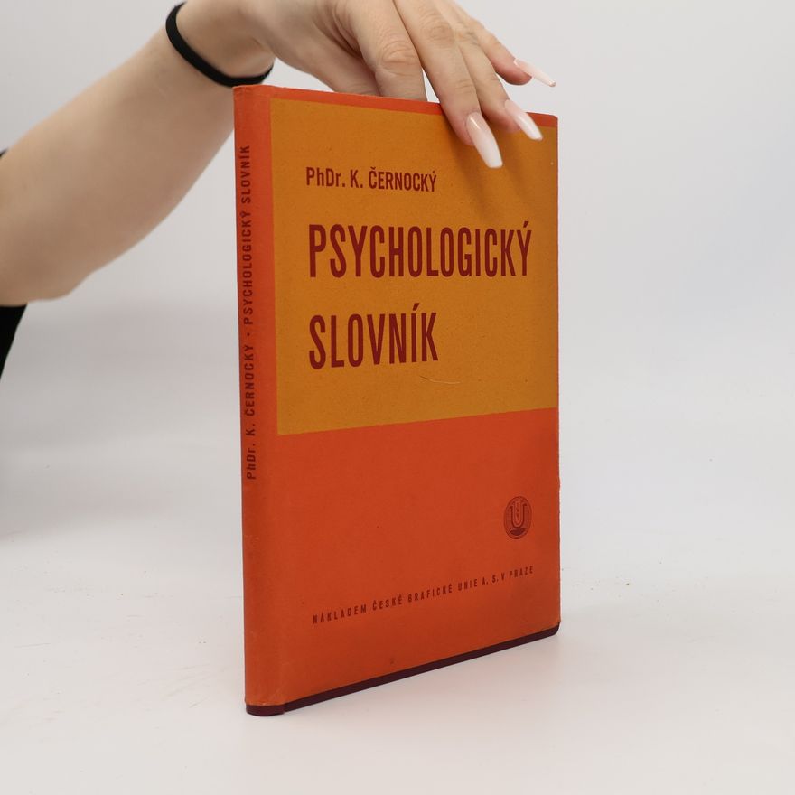 Karel Černocký Psychologický slovník