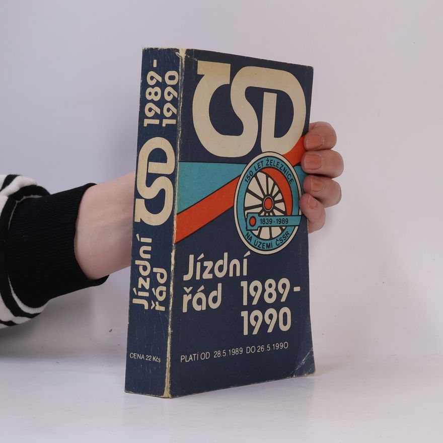Kolektiv autorů Jízdní řád ČSD 1989-1990