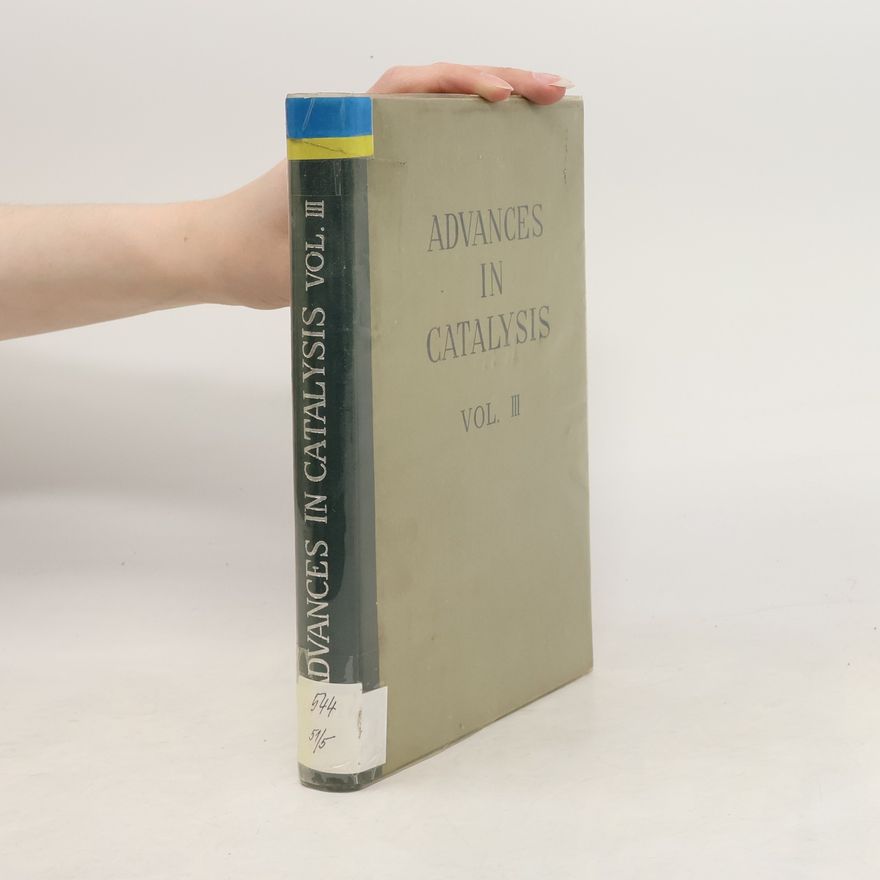 AA.VV. Advances in Catalysis, Vol. III