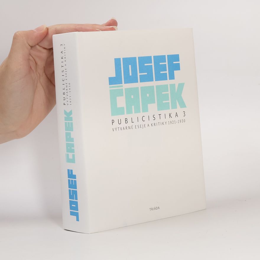 Josef Čapek Publicistika 3