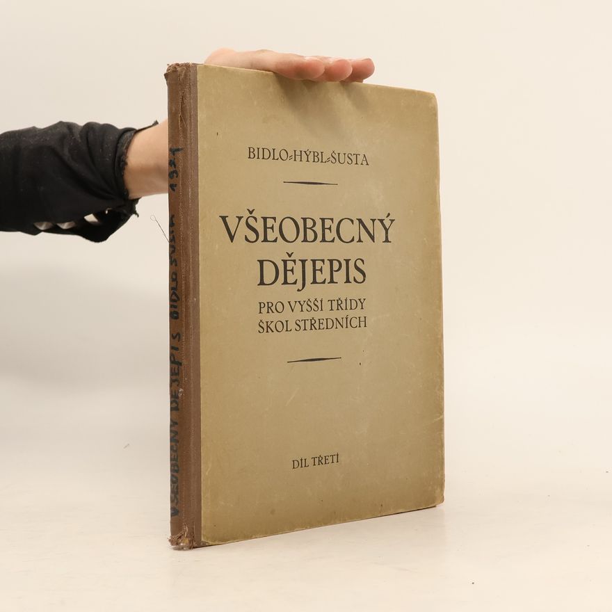 Various authors Všeobecný dějepis 3