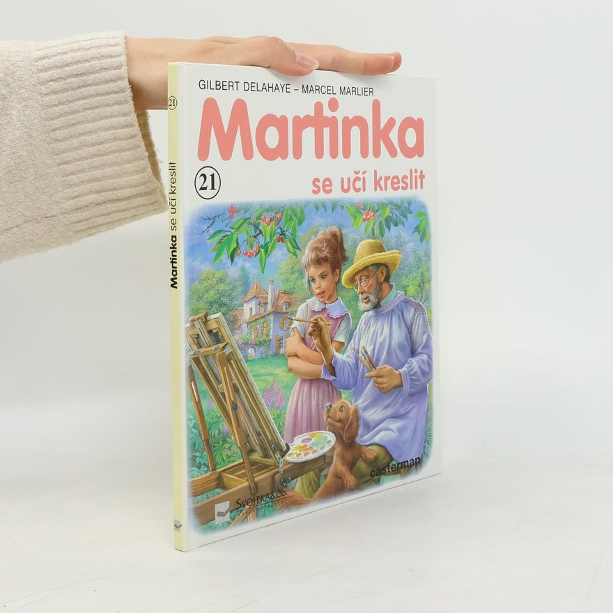 Gilbert Delahaye Martinka se učí kreslit