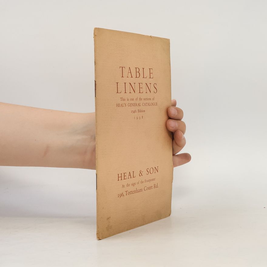 AA.VV. Table Linens 1938