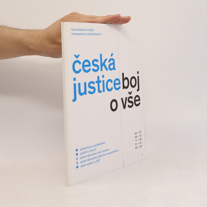 Stanislav Beránek Česká justice - boj o vše