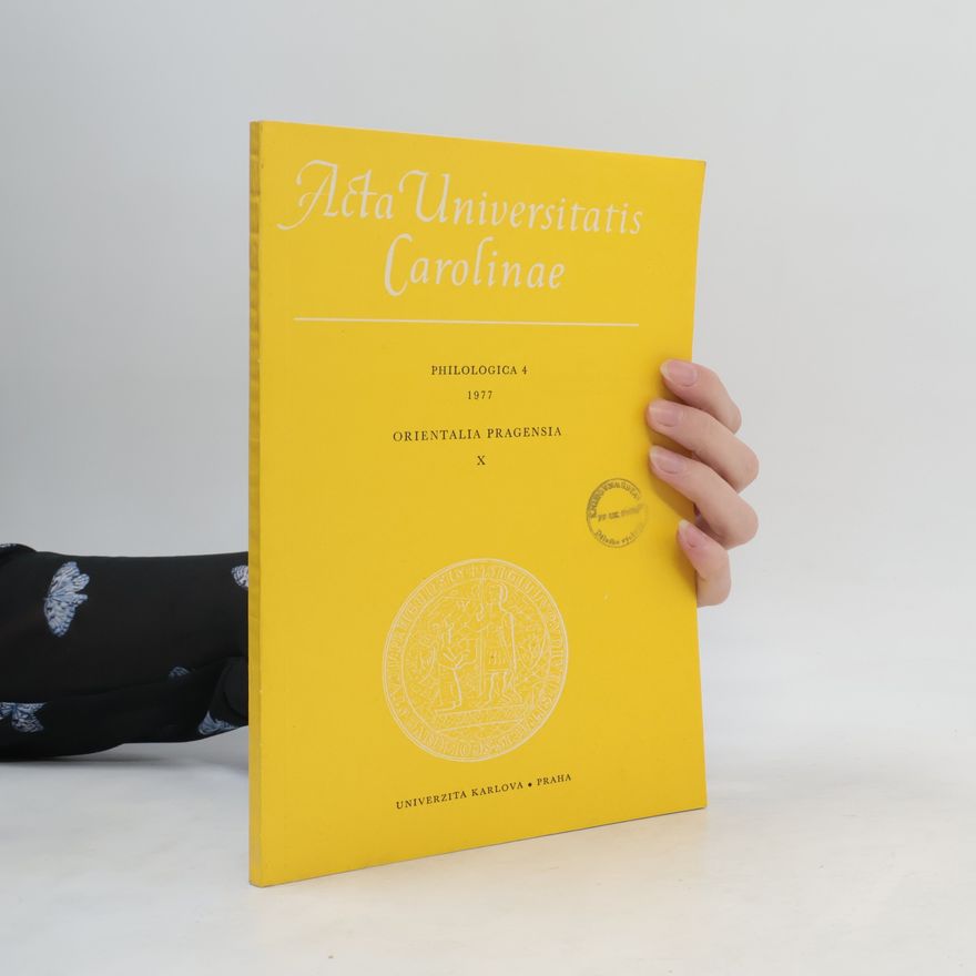Kolektiv autorů Acta Universitatis Caroline