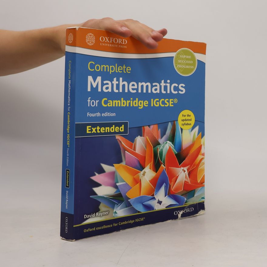 David Rayner Complete Mathematics for Cambridge IGCSE® Extended - Fourth Edition