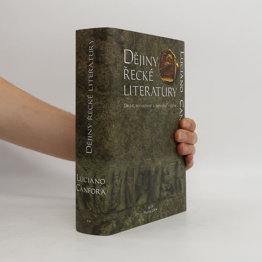 Luciano Canfora Dějiny řecké literatury