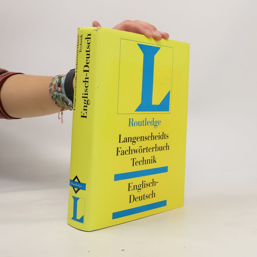 Various authors Routledge Langenscheidts Fachwörterbuch Technik