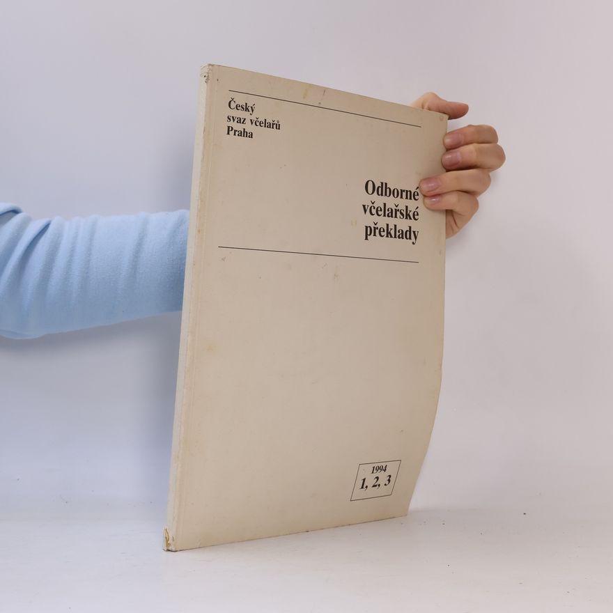 AA.VV. Odborné včelařské překlady 1,2,3/1994