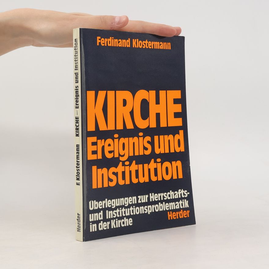 Ferdinand Klostermann Kirche, Ereignis und Institution