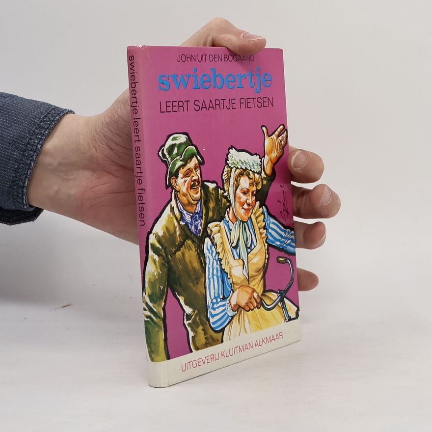 John Henri uit den Bogaard Swiebertje leert Saartje fietsen