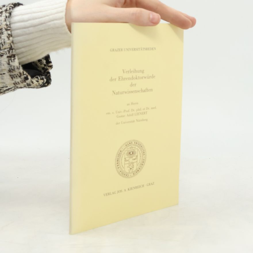 Autorenkollektiv Verleihung der Ehrendoktorwürde der Naturwissenschaften