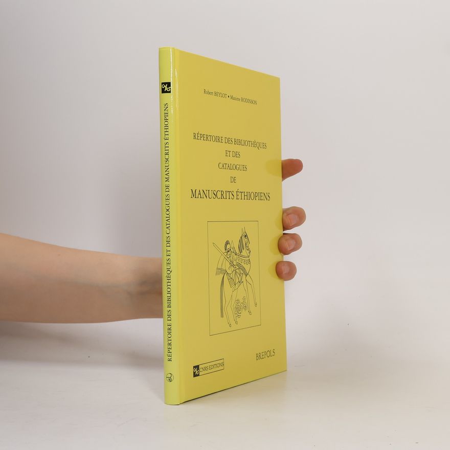 Robert Beylot Répertoire des bibliothèques et des catalogues de manuscrits éthiopiens