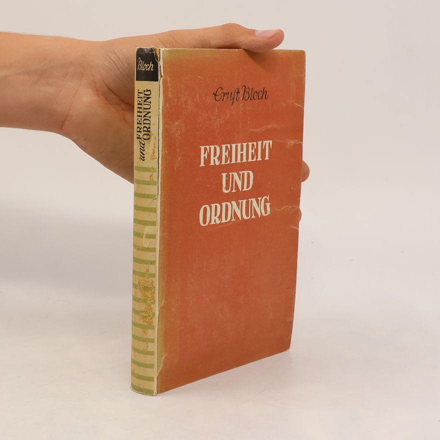 Ernst Bloch Freiheit und Ordnung