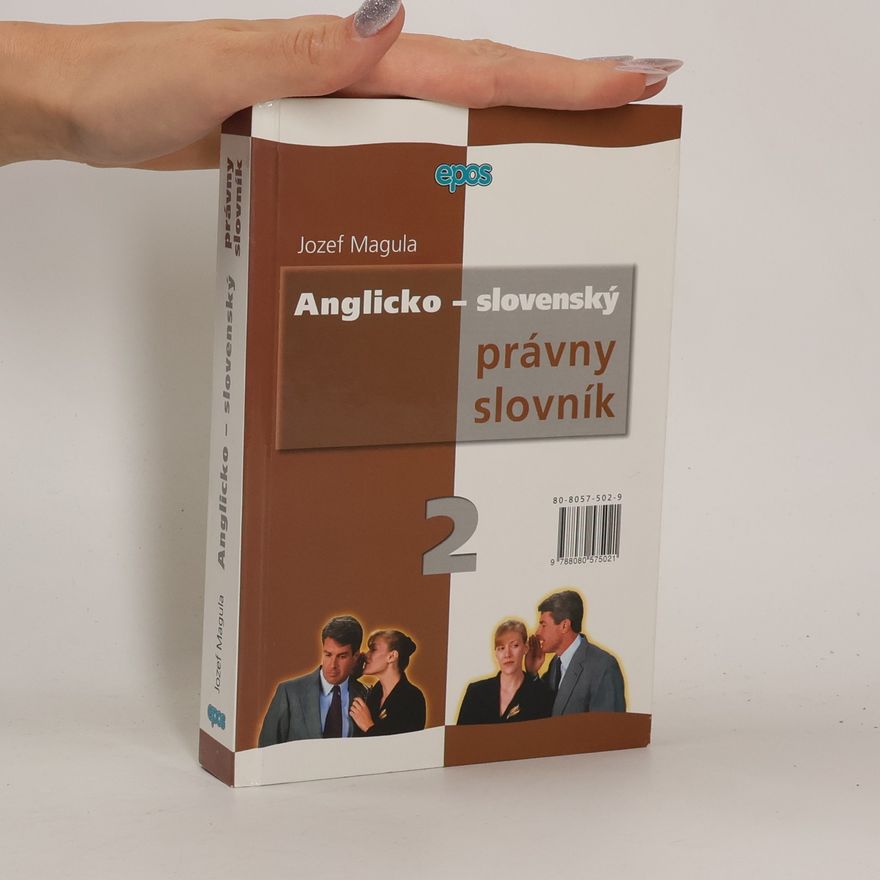 Jozef Magula Anglicko-slovenský právny slovník