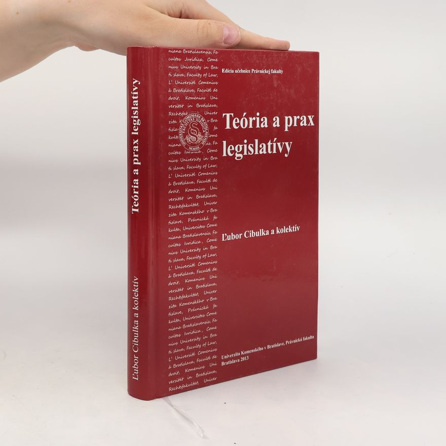 Kolektiv autorů Teória prax legislátívy