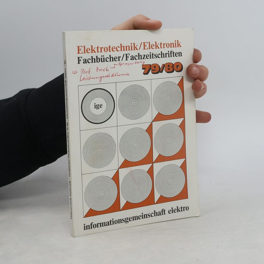 Various authors Elektrotechnik/Elektronik. Fachbücher/Fachzeitschriften 79/80