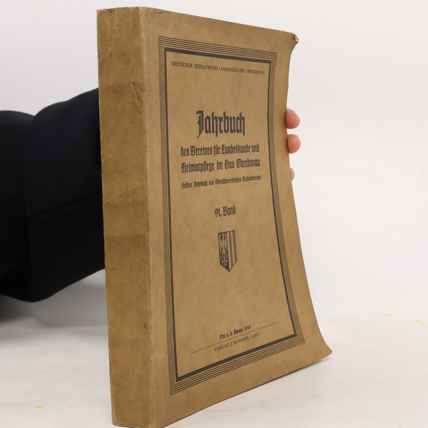 Kolektiv autorů Jahrbuch des Vereines für Landeskunde und Heimatpflege im Gau Oberdonau 91