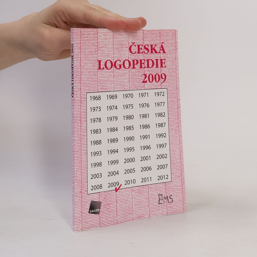 Lubomír Houdek Česká logopedie 2009