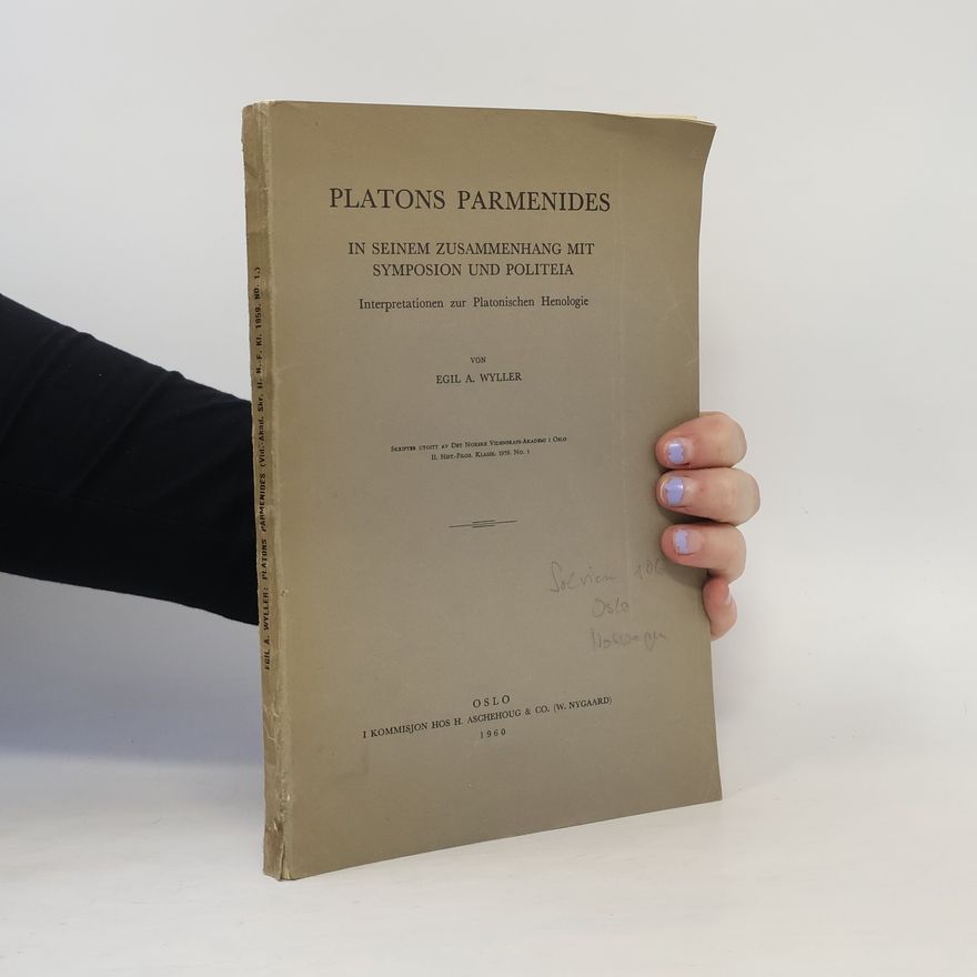 Egil A. Wyller Platons Parmenides