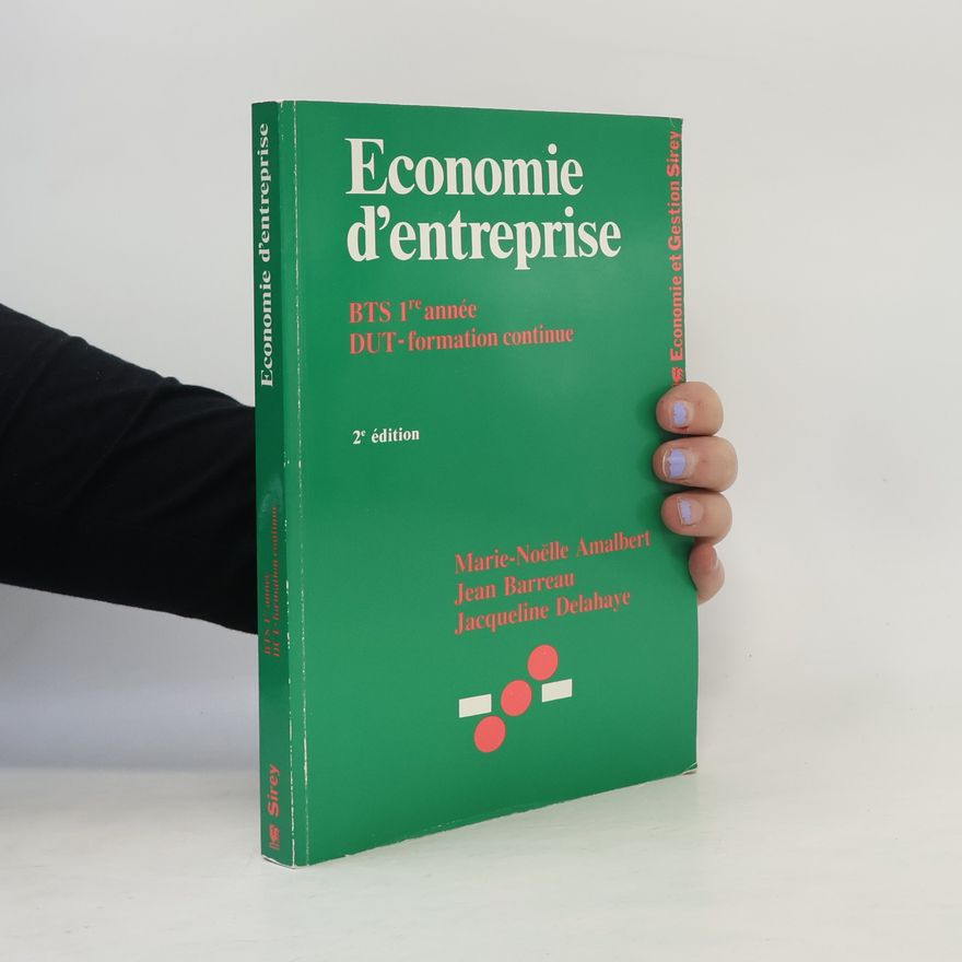 Marc-Noëlle Amalbert Economie d'entreprise