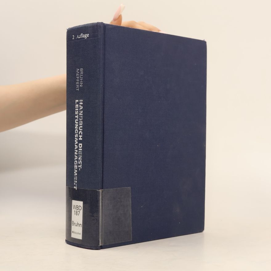 Manfred Bruhn Handbuch Dienstleistungsmanagement