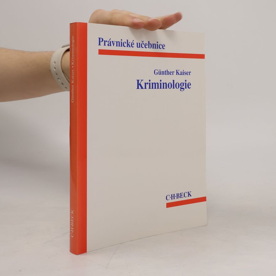 Günther Kaiser Kriminologie