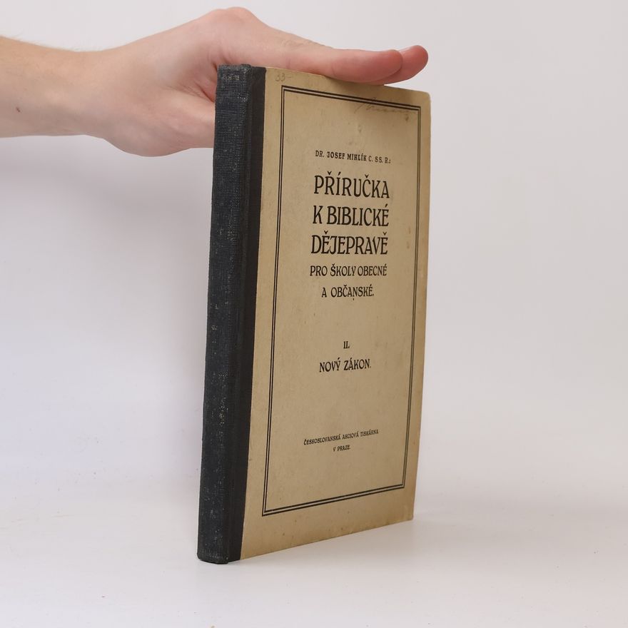 Kolektiv autorů Příručka k biblické dějepravě
