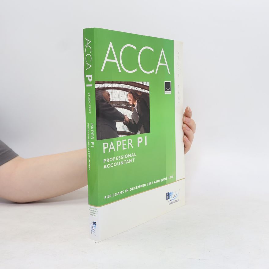 Autorenkollektiv ACCA (New Syllabus) - P1 Professional Accountant