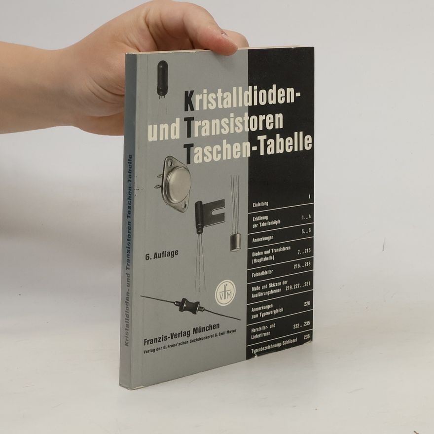 Autorenkollektiv Kristalldioden- und Transistoren Taschen-Tabelle