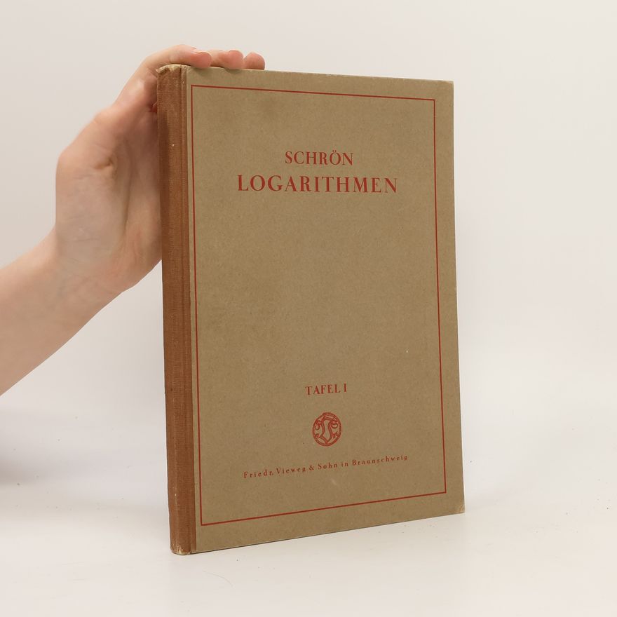 Autorenkollektiv Schron Logarithmen, Tafel I.