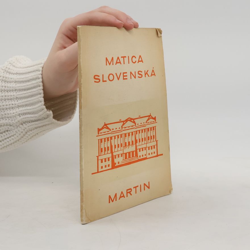 Collectif d'auteurs Matica slovenská