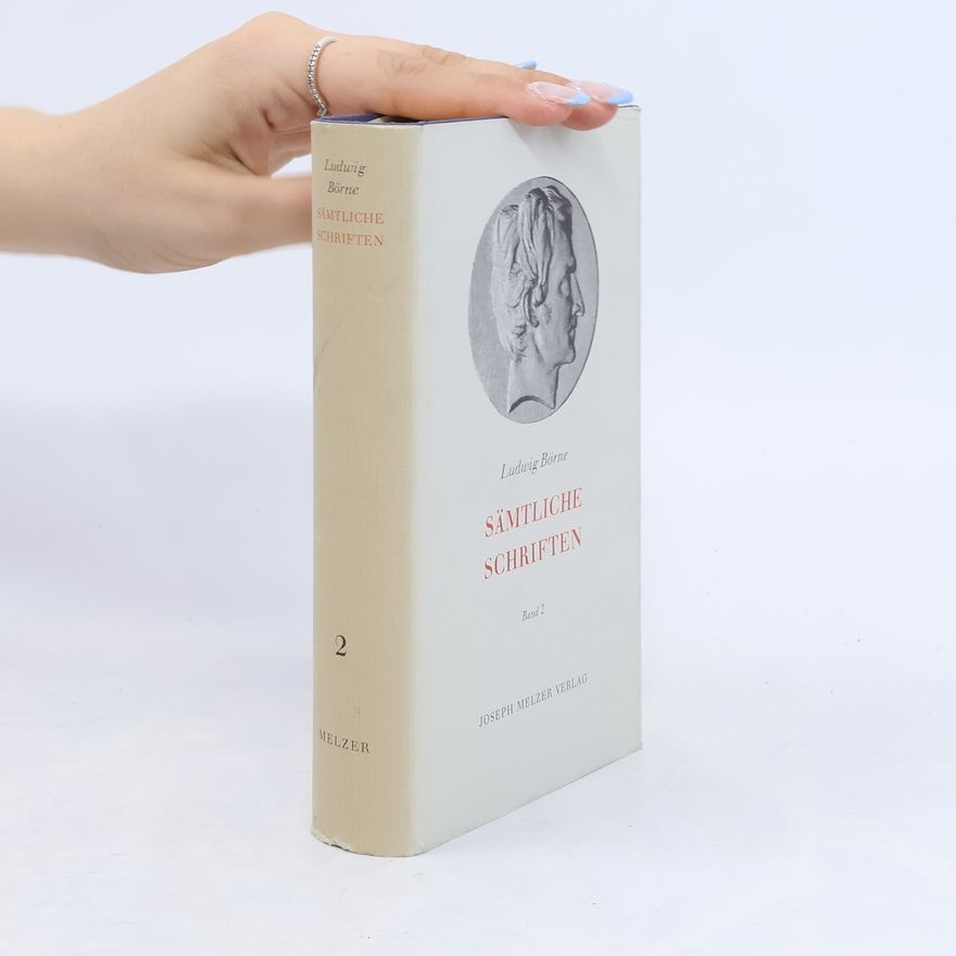 Ludwig Börne Sämtliche Schriften 2